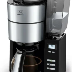 MELITTA 1021-02 Aroma Fresh Kaffeeautomat Mit Timer Und Mahlwerk Schwarz, Farbe:Schwarz -Günstiges Brat Lust Geschäft 5b843bede5f77359b79290fe9166ae34