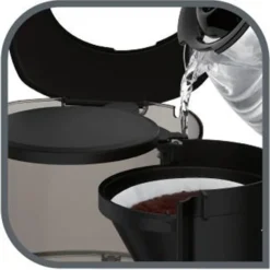 Tefal CM272N Principio Select Filter-Kaffeemaschine 1000 Watt 1,25 L Schwarz -Günstiges Brat Lust Geschäft 5c7d544ee4c8beab74a45b37bbd03d87