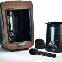 Gorenje ATCM730T, Türkische Kaffeemaschine, 0,27 L, Gemahlener Kaffee, 730 W, Schwarz, Braun
