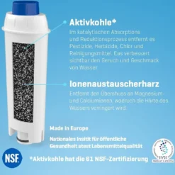 6x Wasserfilter + Delonghi 500ml EcoDecalk Entkalk Von Wesper Kompatible Mit DeLonghi ECAM 45.366.B -Günstiges Brat Lust Geschäft 5e1c3317db8bac701f5b3b332f17fa7f