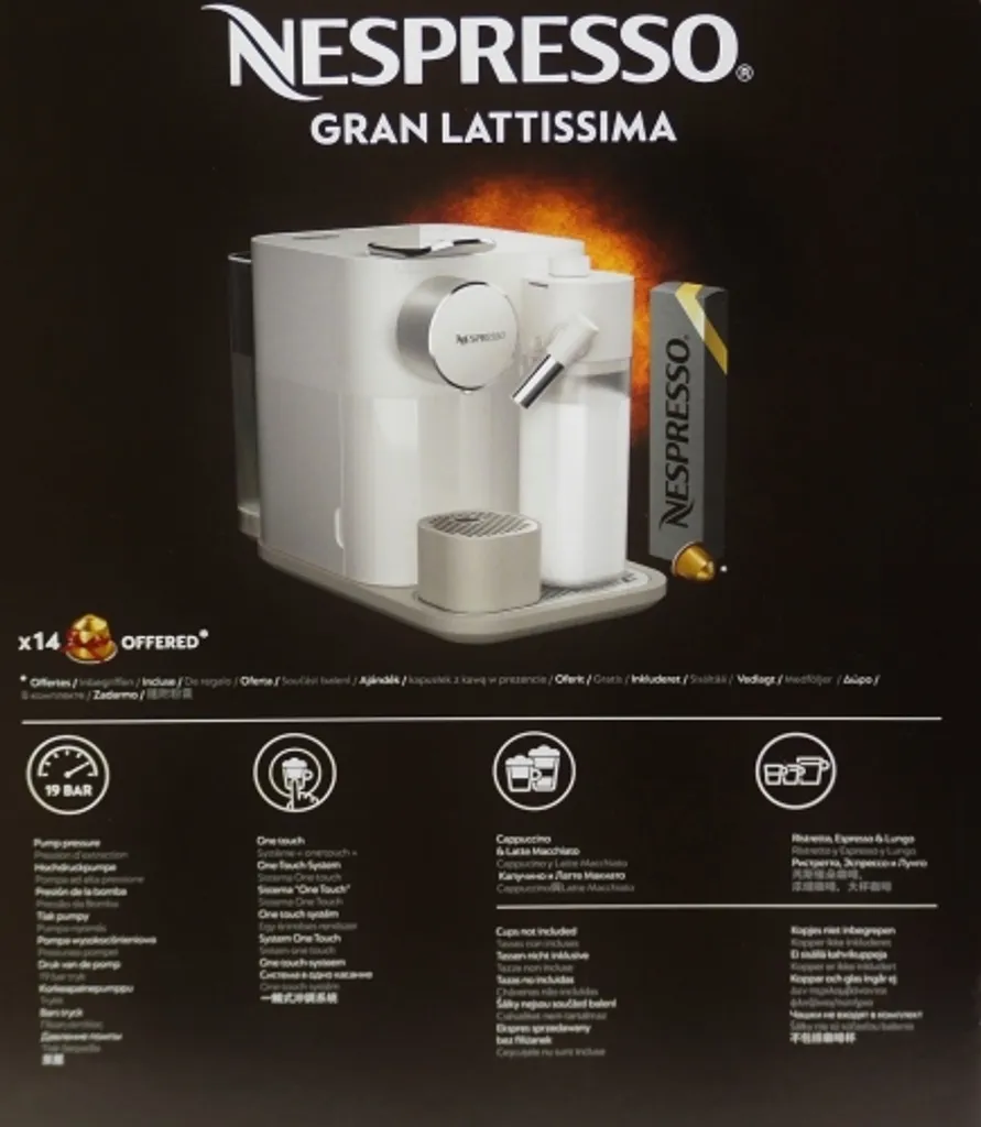 De'Longhi De Longhi EN 650.W - Kombi-Kaffeemaschine - 1 L - Kaffeekapsel - 1400 W - Weiß 10 De'Longhi De Longhi EN 650.W - Kombi-Kaffeemaschine - 1 L - Kaffeekapsel - 1400 W - Weiß – Bild 8