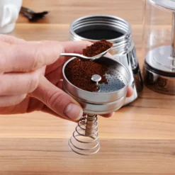 GRÄWE Espressokocher Mit Glaskanne, 6 Tassen -Günstiges Brat Lust Geschäft 610cee29ad3b62379becb58abfcf3f06 1