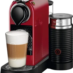 Krups XN7615.19 Nespresso Citiz & Milk Kaffeekapselmaschine (1260 Watt, Wassertankkapazität: 1l, Pumpendruck: 19 Bar) Rot -Günstiges Brat Lust Geschäft 61dd1163f0fb7b53d2979440590d789f