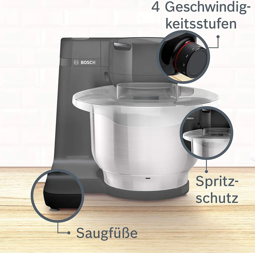 Bosch Serie 2 MUMS2EB01 Küchenmaschinen - Schwarz 13 Bosch Serie 2 MUMS2EB01 Küchenmaschinen - Schwarz – Bild 11