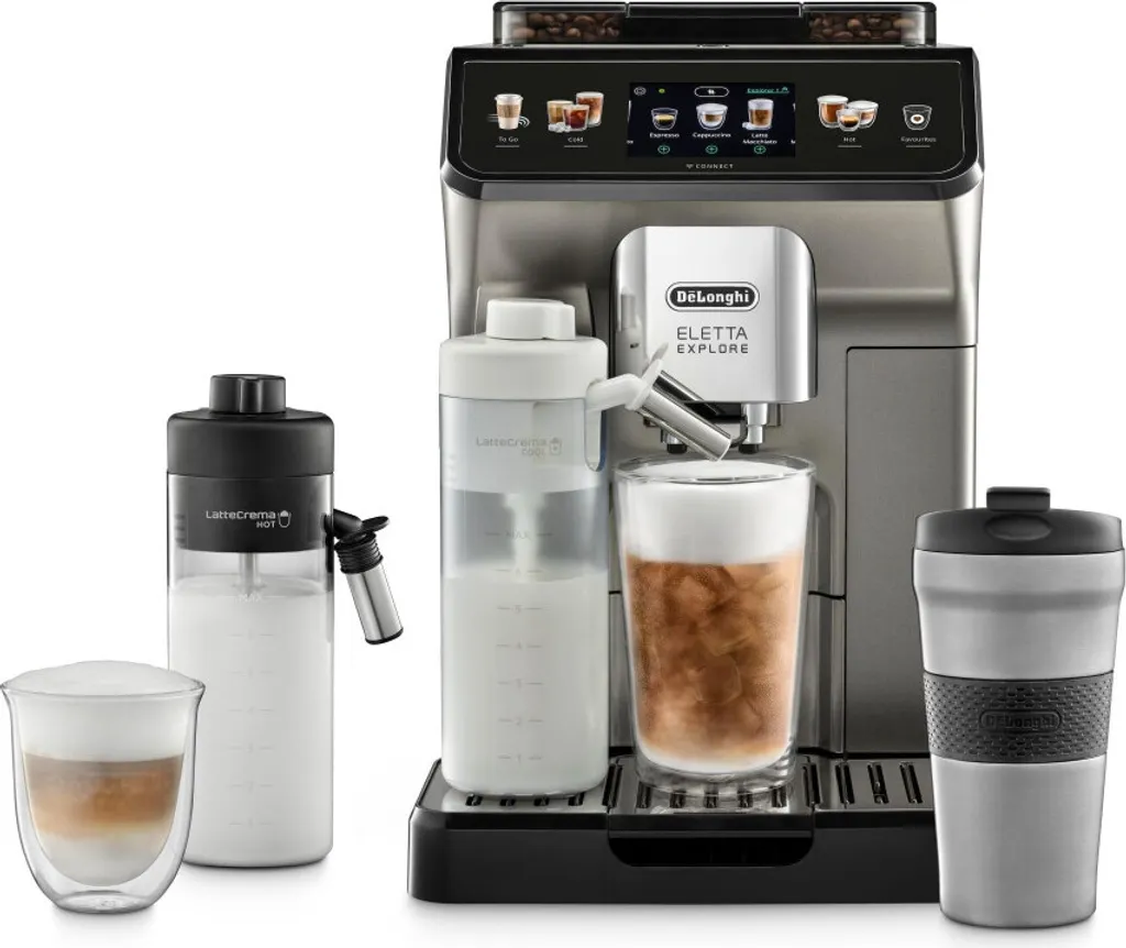 De'Longhi ECAM450.86.T Eletta Explore Cold Brew Kaffeevollautomat 3 De'Longhi ECAM450.86.T Eletta Explore Cold Brew Kaffeevollautomat