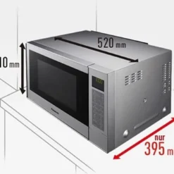 Panasonic NN-CT57JBGPG 27L Heißluft-Slim-Kombi -Günstiges Brat Lust Geschäft 66ef5ac146d00a3046702bdad7f8c3f2