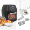 PowerXL Air Fryer Multi-Function – Heißluft-Fritteuse Zum Frittieren Ohne Öl – 6-in-1 Auch Als Dörrautomat, Zum Grillen U. V. M. – Bis Zu 80% Weniger Fett -Günstiges Brat Lust Geschäft 67d12b07ad4926096c22004c43b221df