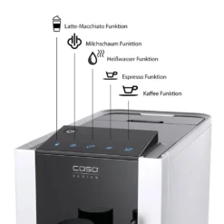 Caso: Design Kaffeevollautomat CREMA ONE (1881) 22 Caso: Design Kaffeevollautomat CREMA ONE (1881) -Günstiges Brat Lust Geschäft 67e0b7d1ef215ea71e4a57257055ce8f