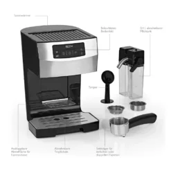 Espressomaschine Siebträger Maschine Barista Edelstahl Milchschaumdüse 20 Bar -Günstiges Brat Lust Geschäft 6873b29dc99c3b99610a53493fdfb180