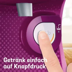 Bosch TASSIMO HAPPY Wild Purple +20 € Gutschein 1400 Watt 0,7 Liter Wassertank -Günstiges Brat Lust Geschäft 68d5a556967991b7f1168b27891e36e2