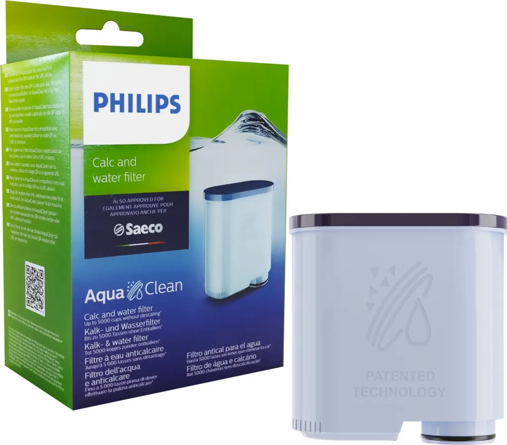 Philips Set Für Saeco/Philips Espressomaschinen: Aquaclean Wasserfilter CA6903/10, Entkalker CA6700/10, Entfettungstabletten CA6704/10 5 Philips Set Für Saeco/Philips Espressomaschinen: Aquaclean Wasserfilter CA6903/10, Entkalker CA6700/10, Entfettungstabletten CA6704/10 – Bild 3