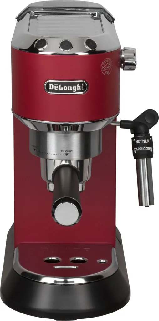 De'Longhi DeLonghi EC685.R Dedica Style Siebträger Espressomaschine Rot 3 De'Longhi DeLonghi EC685.R Dedica Style Siebträger Espressomaschine Rot