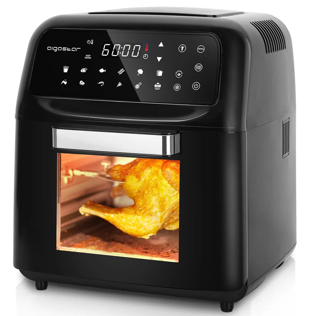 Aigostar Master 30LVU - 10L Heißluftfritteuse, 14 In 1 Heißluftofen Mit Digitalem LED-Touchscreen, 1650 W ölfreies Frittieren, Inklusive 5 Zubehörteilen. 3 Aigostar Master 30LVU - 10L Heißluftfritteuse, 14 In 1 Heißluftofen Mit Digitalem LED-Touchscreen, 1650 W ölfreies Frittieren, Inklusive 5 Zubehörteilen.