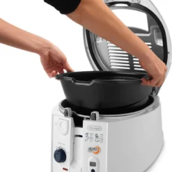De'Longhi Delonghi F 28533 Roto-Fritteuse Weiss -Günstiges Brat Lust Geschäft 6b817425da117db0b78635e5da68dcd1