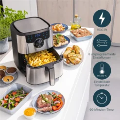 Princess Aerofryer Smart 1500 W 4,5 L Silbern 36 Princess Aerofryer Smart 1500 W 4,5 L Silbern -Günstiges Brat Lust Geschäft 6c8e9f6789b7562562b2b12851a0a9b1