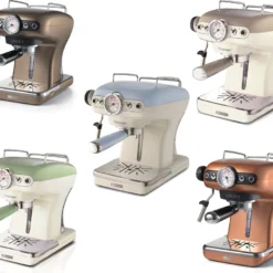 Ariete Siebträger-Espressomaschine Vintage Creme -Günstiges Brat Lust Geschäft 6d32496bfa6d4eb881ec335eae3410d1