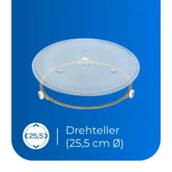 Exquisit Einbau-Mikrowelle EMW10-020 Inox | 700 Watt | Timer | Auftaufunktion | Drehteller 25,5cm -Günstiges Brat Lust Geschäft 6e7022e45c04e1b16e28c49c793df57a