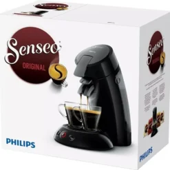 Philips Senseo Original Schwarz / Anthrazit HD6553/66 Kaffepadmaschine -Günstiges Brat Lust Geschäft 6eb185d1babdc502285e54f249d36165