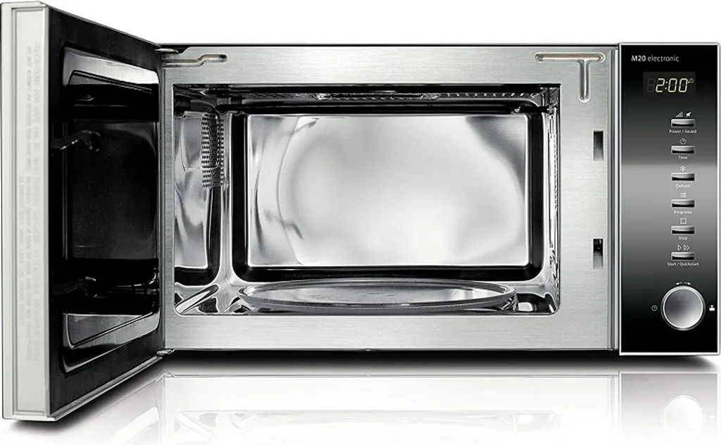 Caso 3315 M20 Mikrowelle Schwarzglas/Edelstahl 8 Caso 3315 M20 Mikrowelle Schwarzglas/Edelstahl – Bild 6