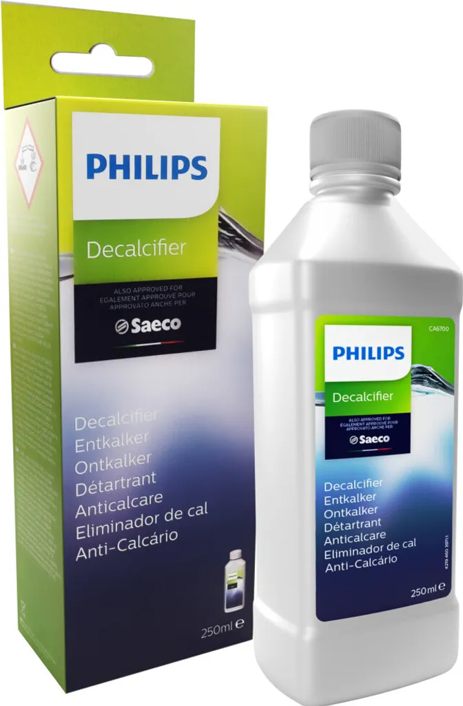 Philips Set Für Saeco/Philips Espressomaschinen: Aquaclean Wasserfilter CA6903/10, Entkalker CA6700/10, Entfettungstabletten CA6704/10 4 Philips Set Für Saeco/Philips Espressomaschinen: Aquaclean Wasserfilter CA6903/10, Entkalker CA6700/10, Entfettungstabletten CA6704/10 – Bild 2