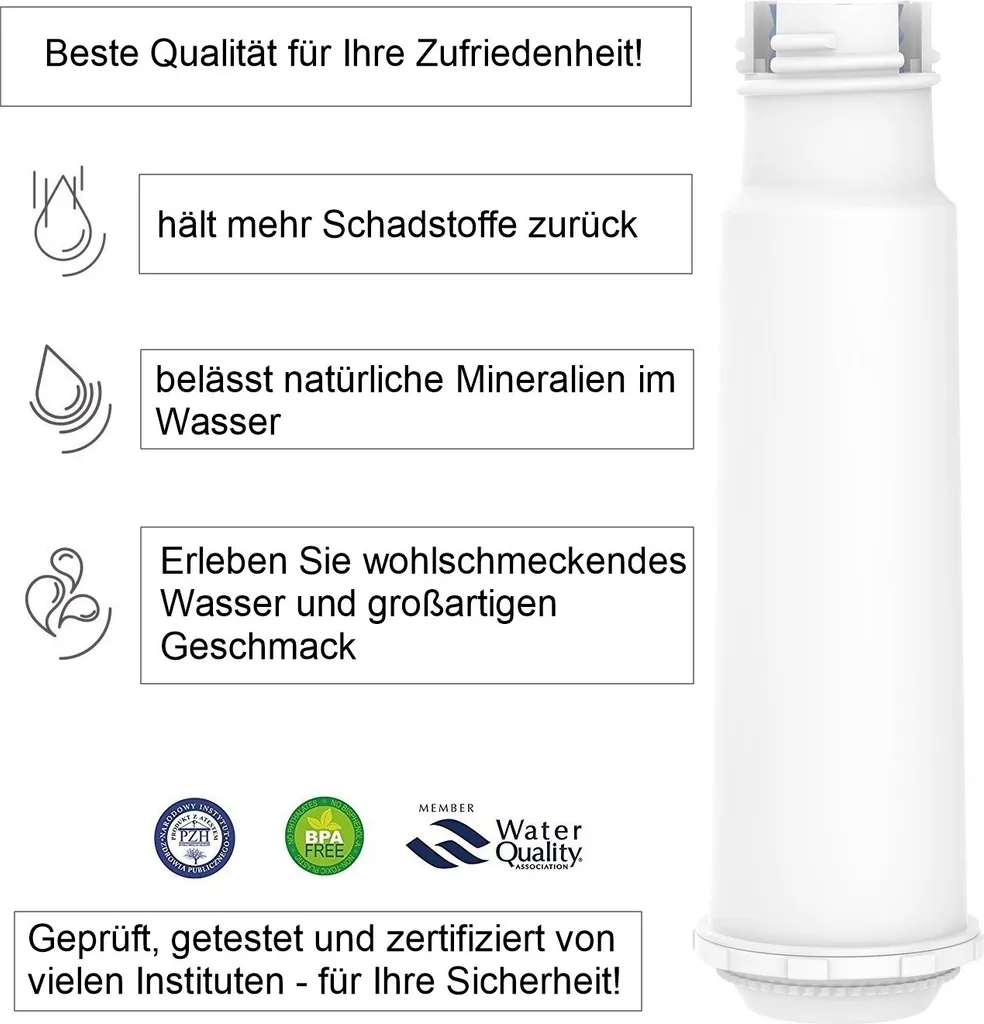 5 X Filterpatrone AQK-05 Für Nivona Kaffeevollautomat Kompatibel NIRF700 Cafe Romatica 6 5 X Filterpatrone AQK-05 Für Nivona Kaffeevollautomat Kompatibel NIRF700 Cafe Romatica – Bild 4