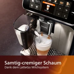 Does Not Apply Philips Series 5400 Kaffeevollautomat – Lattego Milchsystem, 12 Kaffeespezialitäten, Intuitives Display, 4 Benutzerprofile, Chrom (EP5447/90), Chrom / Einzigartig -Günstiges Brat Lust Geschäft 70bb57dee5b56cb63d34b27f1ebbc5ab