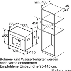 Bosch CTL636EB6 Einbau-Kaffeevollautomat -Günstiges Brat Lust Geschäft 7156bd47824556e7b365a879b0faf69a