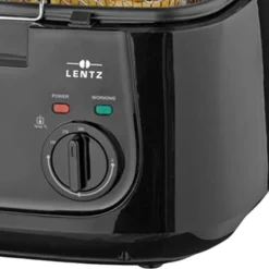 Kunststoff-Fritteuse 2,5 L,1800 Watt, Stufenlos Regelbares Thermostat, Schwarz 11 Kunststoff-Fritteuse 2,5 L,1800 Watt, Stufenlos Regelbares Thermostat, Schwarz -Günstiges Brat Lust Geschäft 71df0fb2de05ed120861334b81d81083