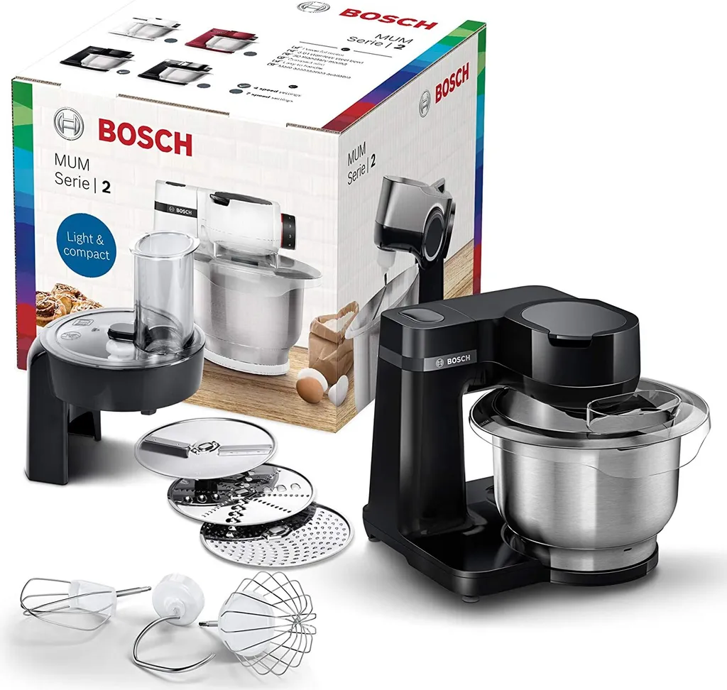 Bosch Serie 2 MUMS2EB01 Küchenmaschinen - Schwarz 4 Bosch Serie 2 MUMS2EB01 Küchenmaschinen - Schwarz – Bild 2