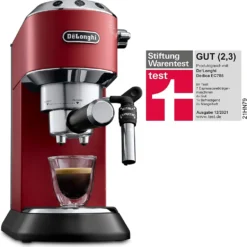 De'Longhi DeLonghi EC685.R Dedica Style Siebträger Espressomaschine Rot 41 De'Longhi DeLonghi EC685.R Dedica Style Siebträger Espressomaschine Rot -Günstiges Brat Lust Geschäft 7232740bd9188dea4197325d8e4f0478
