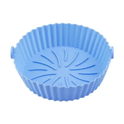 Hitzebeständige Air Fryer Silikon Topf Wiederverwendbar Ersatzeinlagen Korb Backofen Pad Backblech Fried Pizza Hähnchen Matte Blau -Günstiges Brat Lust Geschäft 7275de512fe621312e0092cfd3c4de5f