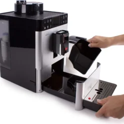 Melitta Caffeo Varianza CSP F570-101 Kaffeevollautomat Mit Milchbehälter, One Touch Funktion - Silber -Günstiges Brat Lust Geschäft 73342dfa818f1ef378cc3bbfa1bdbe40