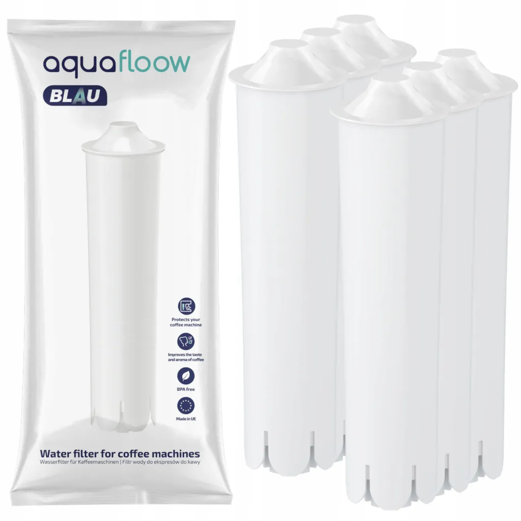 6x Aquafloow Blau Wasserfilter Für Jura Kaffeemaschinen 3 6x Aquafloow Blau Wasserfilter Für Jura Kaffeemaschinen