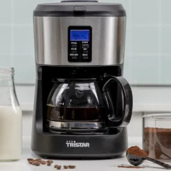 Tristar Kaffeemaschine Mit Mahlwerk CM-1280 650 W 0,75 L Schwarz -Günstiges Brat Lust Geschäft 73d612f6eccca103e206dcca0ce432b7
