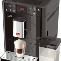 Melitta F53/1-102 Caffeo Passione OT Vollautomatische Espressomaschine, Schwarz
