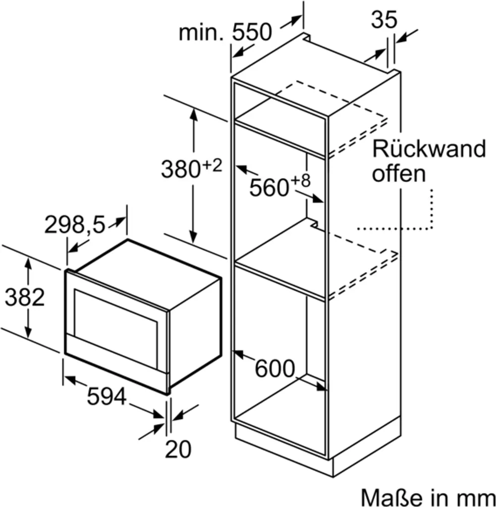 Siemens BF722L1B1 Einbau-Mikrowelle IQ700 Schwarz Edelstahl 6 Siemens BF722L1B1 Einbau-Mikrowelle IQ700 Schwarz Edelstahl – Bild 4