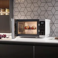 SHARP Mikrowelle Mit Grillfunktion 1000 Watt 20 Liter 11 Leistungsstufen YC-MG02ES -Günstiges Brat Lust Geschäft 77d5fe0153a1872912af6af3bdffc3bf