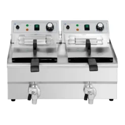 Friteuse Edelstahl Doppel Fritteuse Fritöse Elektro 2 X 11 L Gastronomie 6000 W 18 Friteuse Edelstahl Doppel Fritteuse Fritöse Elektro 2 X 11 L Gastronomie 6000 W -Günstiges Brat Lust Geschäft 7b3b758073c1817b5187df7376b9eee1