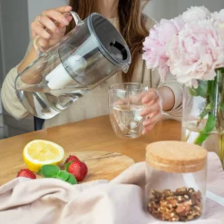 Wessper Glas Wasserfilter 2,5 L Mit 10 Filterkartuschen, Kompatibel Mit Brita Maxtra -Schwarz -Günstiges Brat Lust Geschäft 7c17defe6b07cb4328ccf1d2b7a61cca