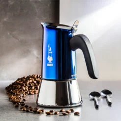 Bialetti NEW VENUS 4TZ Blu -Günstiges Brat Lust Geschäft 7c65438ef9a201857508f43b4abe16e3