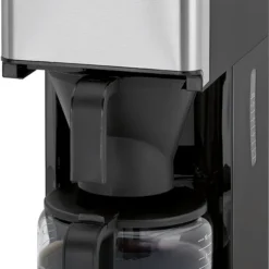 ProfiCook Kaffeeautomat Mit Mahlwerk PC-KA 1138 Edelstahl/schwarz Für 8-10 Tassen