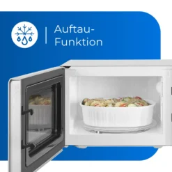 Exquisit Mikrowelle MW 802 Silber | 700 Watt | Timer | Auftaufunktion -Günstiges Brat Lust Geschäft 7d882c28f6dd759fe7f3c3be4e0a23d2