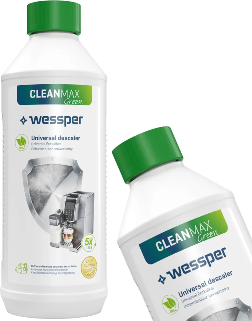 Espressomaschinen-Set: 10x Wessper AquaLunga Wasserfilterpatrone Für DeLonghi Espressomaschinen (SER3017 DLS C002) + Wessper CleanMax 500ml Entkalker 5 Espressomaschinen-Set: 10x Wessper AquaLunga Wasserfilterpatrone Für DeLonghi Espressomaschinen (SER3017 DLS C002) + Wessper CleanMax 500ml Entkalker – Bild 3
