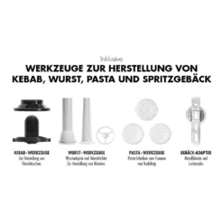 Gastroback 40977 Küchenmaschine Design Advanced Digital 600W Puls LCD-Display -Günstiges Brat Lust Geschäft 7eeb2738b29b68414b0e4c9e47f931e0