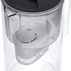 Wessper Wasserfilterkanne Aus Glas 2.5 L Kompatibel Mit Brita-Wasserfilterkartuschen, Inklusive 1 Wasserfilter-Kartusche, Reduziert Kalk Und Chlor, Schwarz 23 Wessper Wasserfilterkanne Aus Glas 2.5 L Kompatibel Mit Brita-Wasserfilterkartuschen, Inklusive 1 Wasserfilter-Kartusche, Reduziert Kalk Und Chlor, Schwarz -Günstiges Brat Lust Geschäft 7f64316a37acda5022d33d771c41fb73