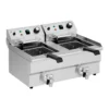 Friteuse Edelstahl Doppel Fritteuse Fritöse Elektro 2 X 11 L Gastronomie 6000 W -Günstiges Brat Lust Geschäft 7f65cce7bff8c039dac65310b20ca3e9