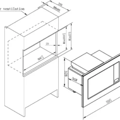 Amica EMW 13184 E, 20 L Einbaumikrowelle Mit Grill, Edelstahl -Günstiges Brat Lust Geschäft 807159039d0219b6aac3250712e005d5