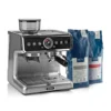 BEEM ESPRESSO-GRIND-PROFESSION Espresso-Siebträgermaschine Mit Mahlwerk + 1x ESPRESSO PERFETTO Ganze Bohne + 1x CAFÉ CREMA Ganze Bohne Espressomaschine Siebträger Maschine Barista Edelstahl Mit Mahlwerk Inkl Kaffee -Günstiges Brat Lust Geschäft 80c91695cd94efa8c1cbeb4c2a5be9ef