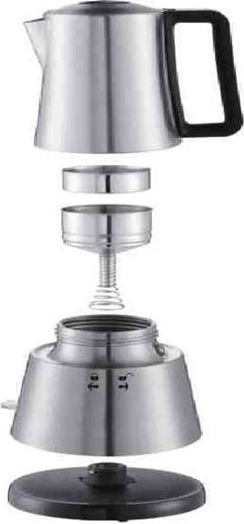 Cloer 5928 - Elektrische Mokkatasse - Gemahlener Kaffee - 365 W - Edelstahl 4 Cloer 5928 - Elektrische Mokkatasse - Gemahlener Kaffee - 365 W - Edelstahl – Bild 2