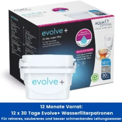 Aqua Optima EPS212 Evolve+ Wasserfilterkartusche 12er Für Brita Maxtra Und Maxtra+ -Günstiges Brat Lust Geschäft 824e143b83f072dfc07e432b284ec015